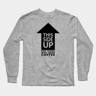 Coffee direction Long Sleeve T-Shirt